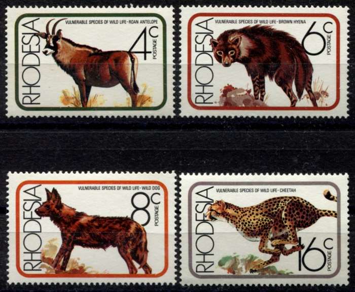 Rhodesia - Animals - 1976 - MNH