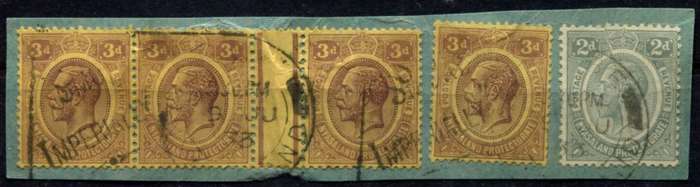 Nyasaland - Used On Piece