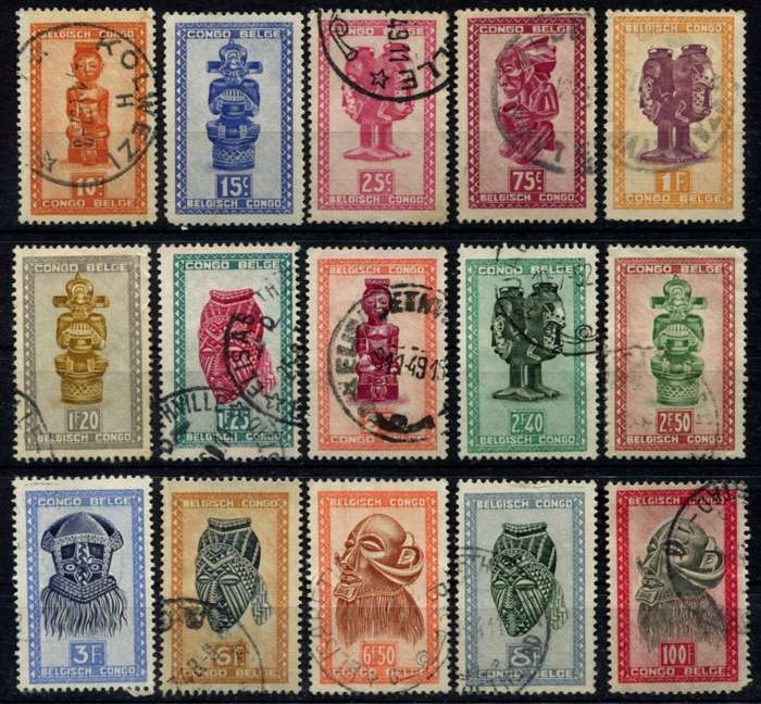 Belgium Congo - 1947 - Used