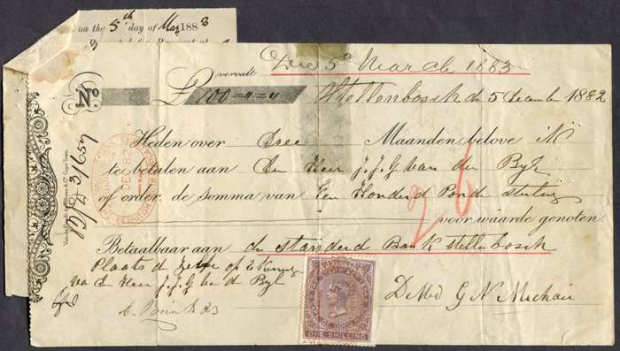Cape Of Good Hope - Revenue Document