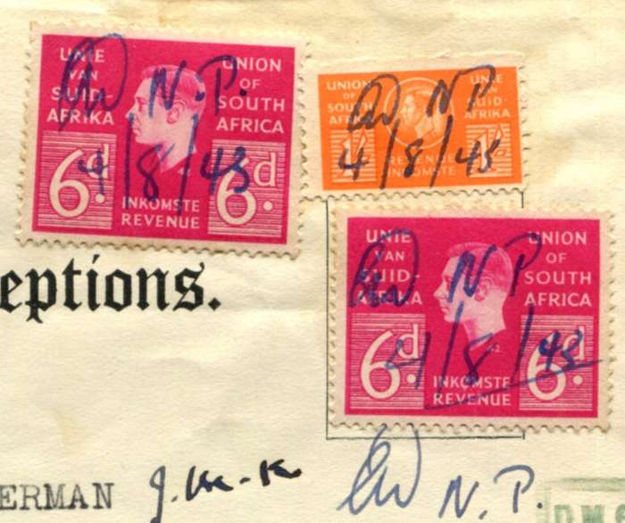 Union Of SA - Revenue Document
