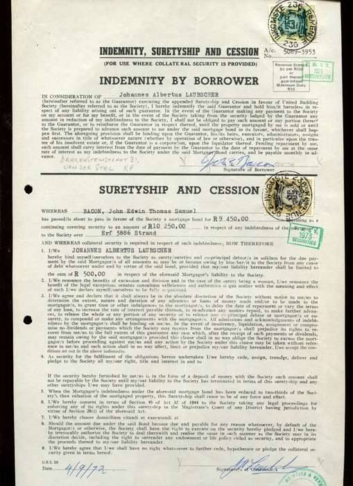 RSA - Revenue Document