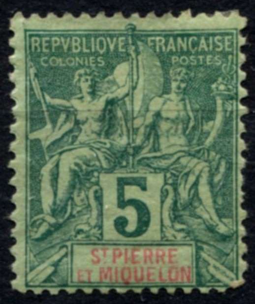 St. Pierre Et Miquelon - 1892 - MM
