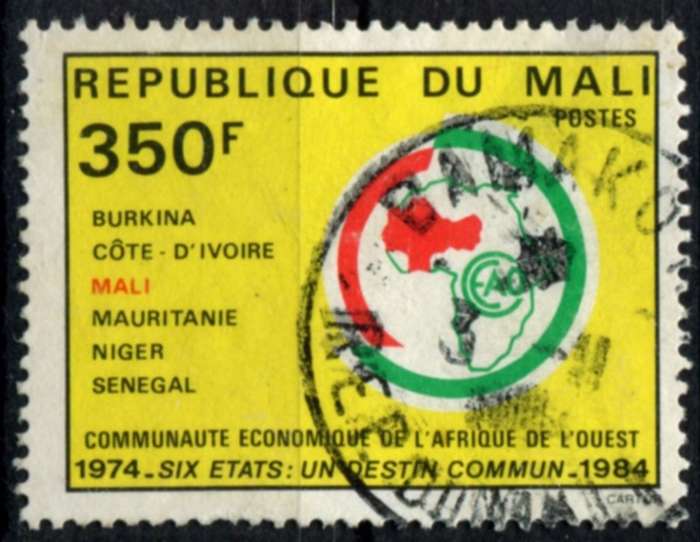 Mali - 1984 - Used