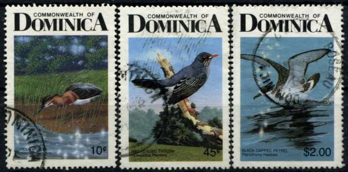 Dominica - Birds - 1987 - Used
