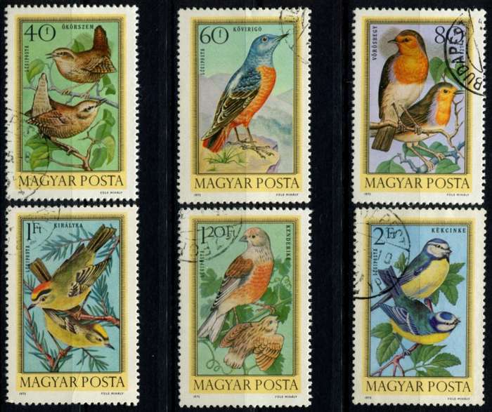 Hungary - Birds - 1973 - Used
