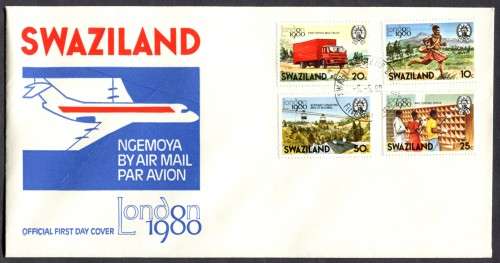 Swaziland - 1 X FDC - 1980
