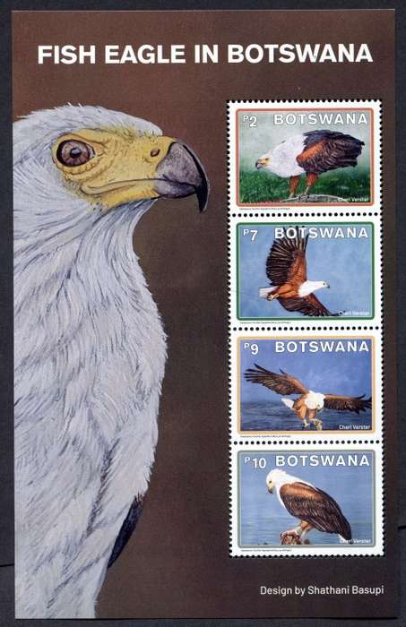 Botswana - Birds - Miniature Sheet - 2021 - MNH