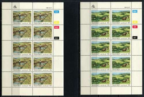 Transkei - Set of 4 Full Sheets of 10 -1985 -  MNH