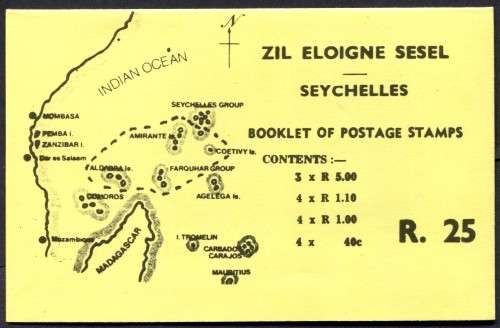 Seychelles - Booklet - 1980 - MNH