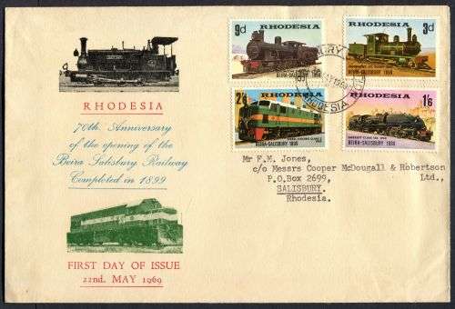 Rhodesia - FDC - 1969