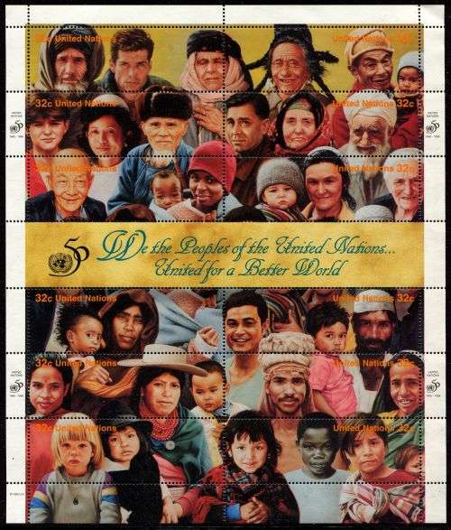 UN - New York - Sheet of 12 - 1995 - MNH