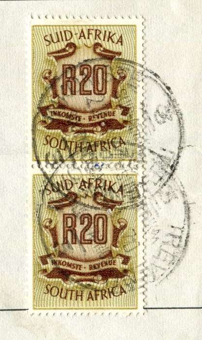 RSA - Revenue Document - Certificate No. 6