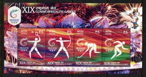 India - Miniature Sheet - 2010 - MNH