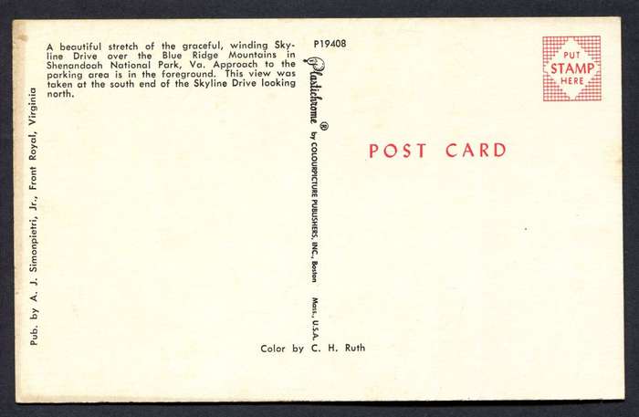 Post Card - Unused