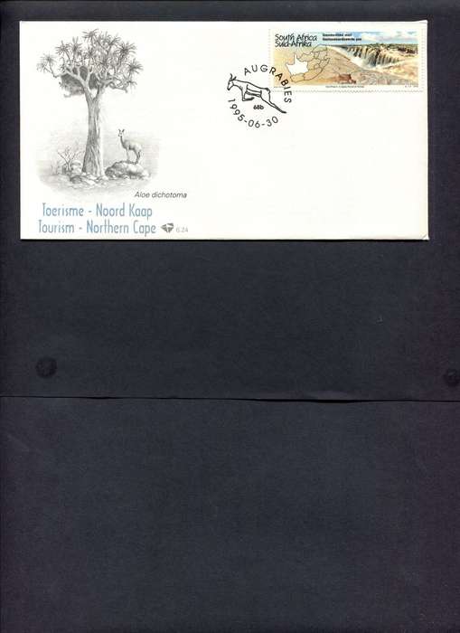 RSA - Set of 5 FDC`s 6.16 + 6.17 + 6.20 + 6.20a + 6.24 - 1995