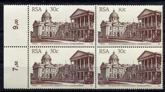 RSA - `Shaved` 30 - 1982 - MNH