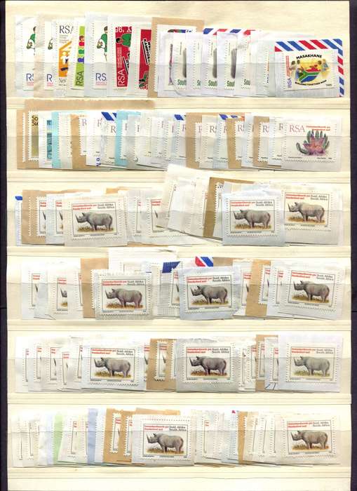 RSA - 135 Not Canceled Standard Postage Stamps on Paper