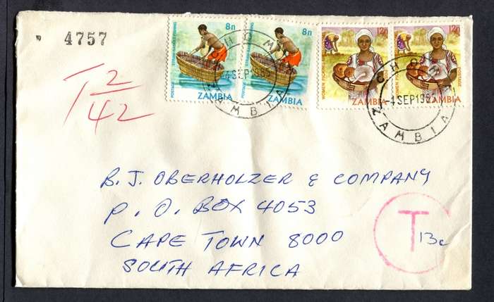 Zambia - Taxed Cover
