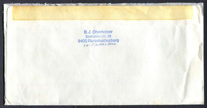 Switzerland - Registered Cover