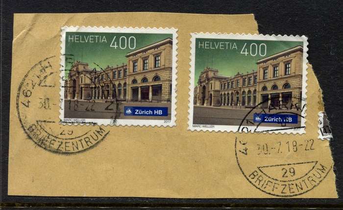 Switzerland - Used on Piece