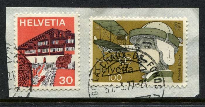 Switzerland - Used on Piece