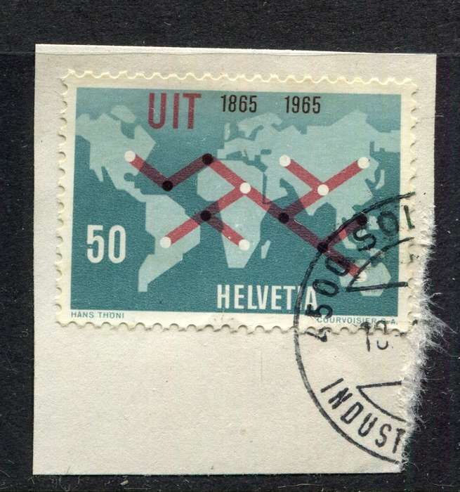 Switzerland - Used on Piece