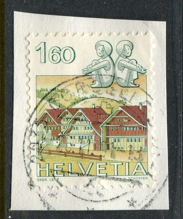 Switzerland - Used on Piece