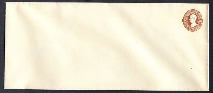 USA - Postal Stationery - Cover - Size 259 mm x 111 mm