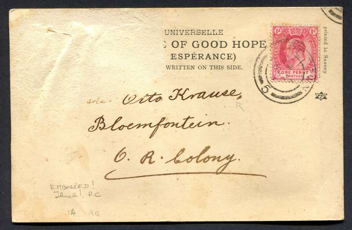 Cape of Good Hope - Post Card