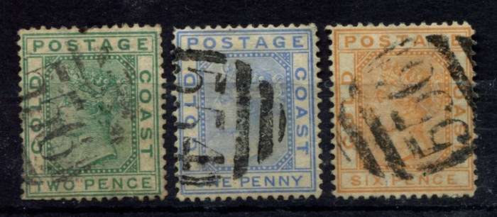Gold Coast - 1876 - Used