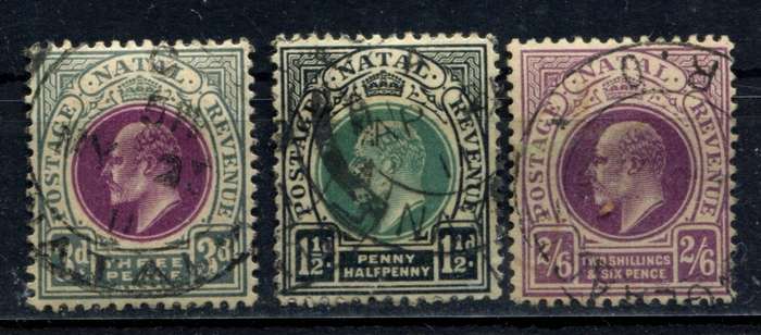 Natal - 1902 - Used