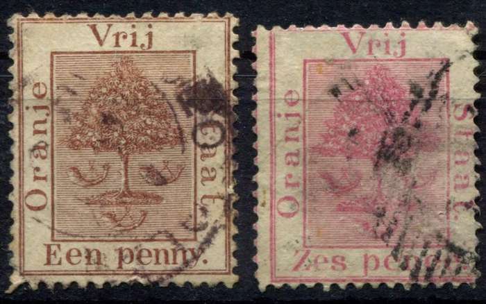 Orange Free State - 1868 - Used