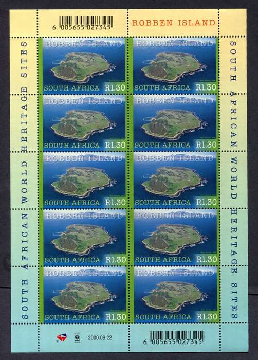 RSA -  Set of 3 Sheets of 10 - 2000 - MNH