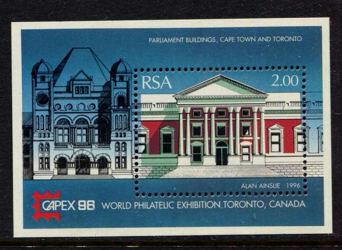 RSA - Miniature Sheet - 1996 - MNH