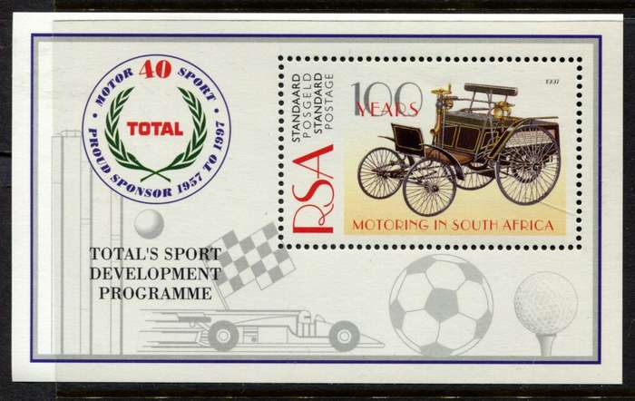 RSA - Miniature Sheet - 1997 - MNH