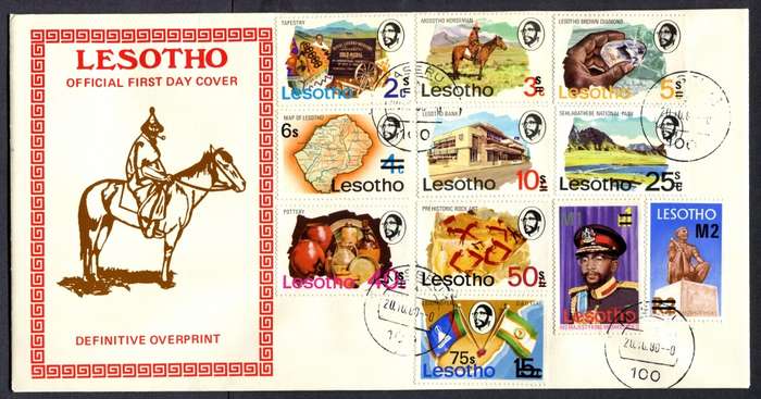 Lesotho - FDC - 1980