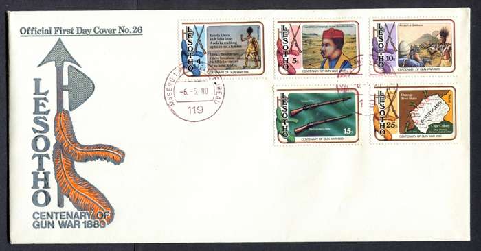 Lesotho - FDC - 1980