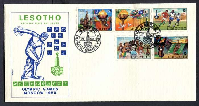 Lesotho - FDC - 1980