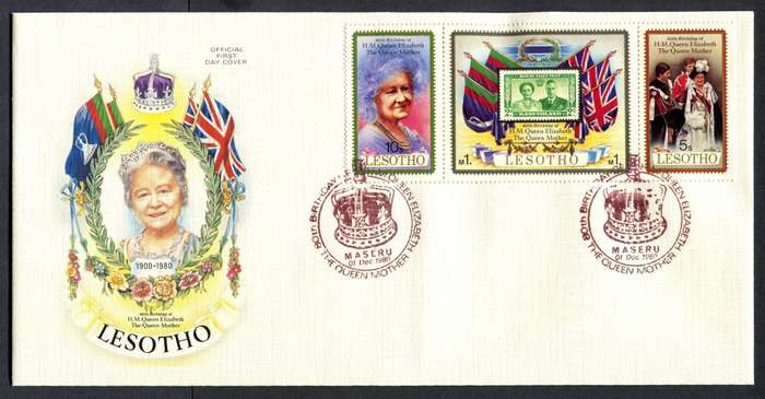 Lesotho - FDC - 1980