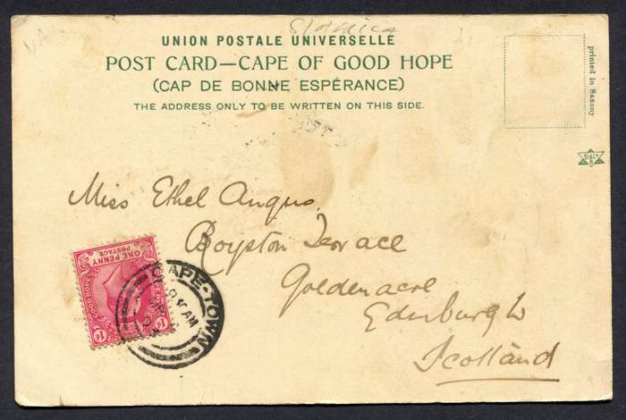 Cape of Good Hope - Post Card