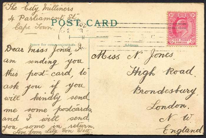 Cape of Good Hope - Post Card