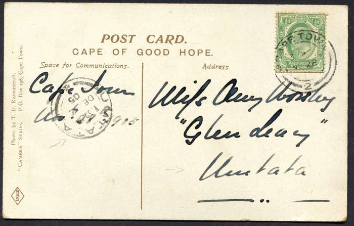 Cape of Good Hope - Post Card