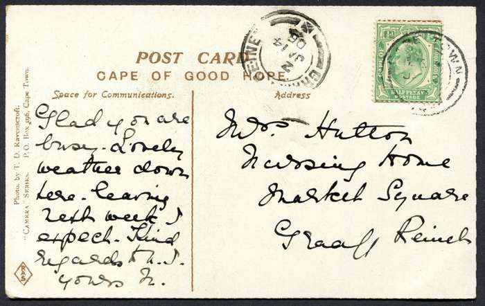 Cape of Good Hope - Post Card