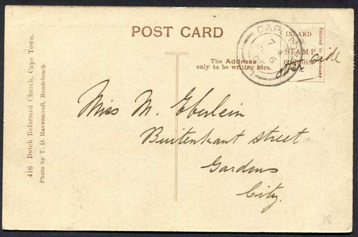 Cape of Good Hope - Post Card