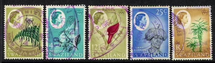 Swaziland - 1962 - Fiscally Used