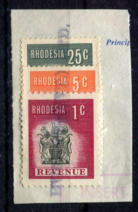 Rhodesia - Revenue - Used