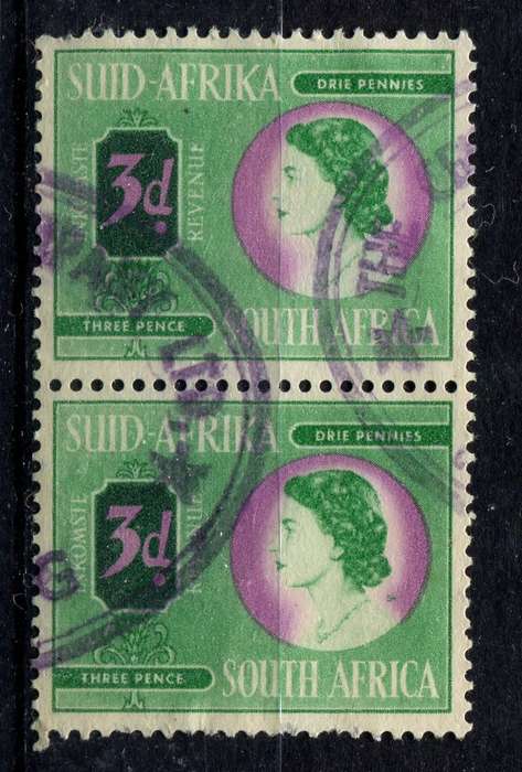 Union of SA - Revenue - 1954 - Used
