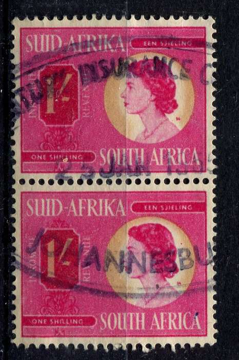 Union of SA - Revenue - 1954 - Used