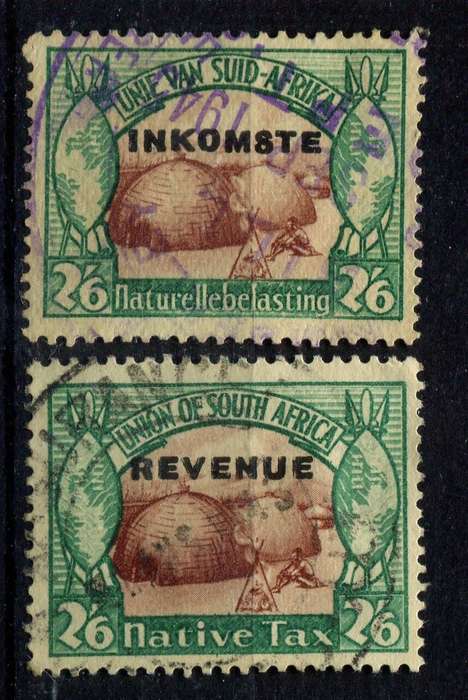 Union of SA - Revenue - 1942 - Used
